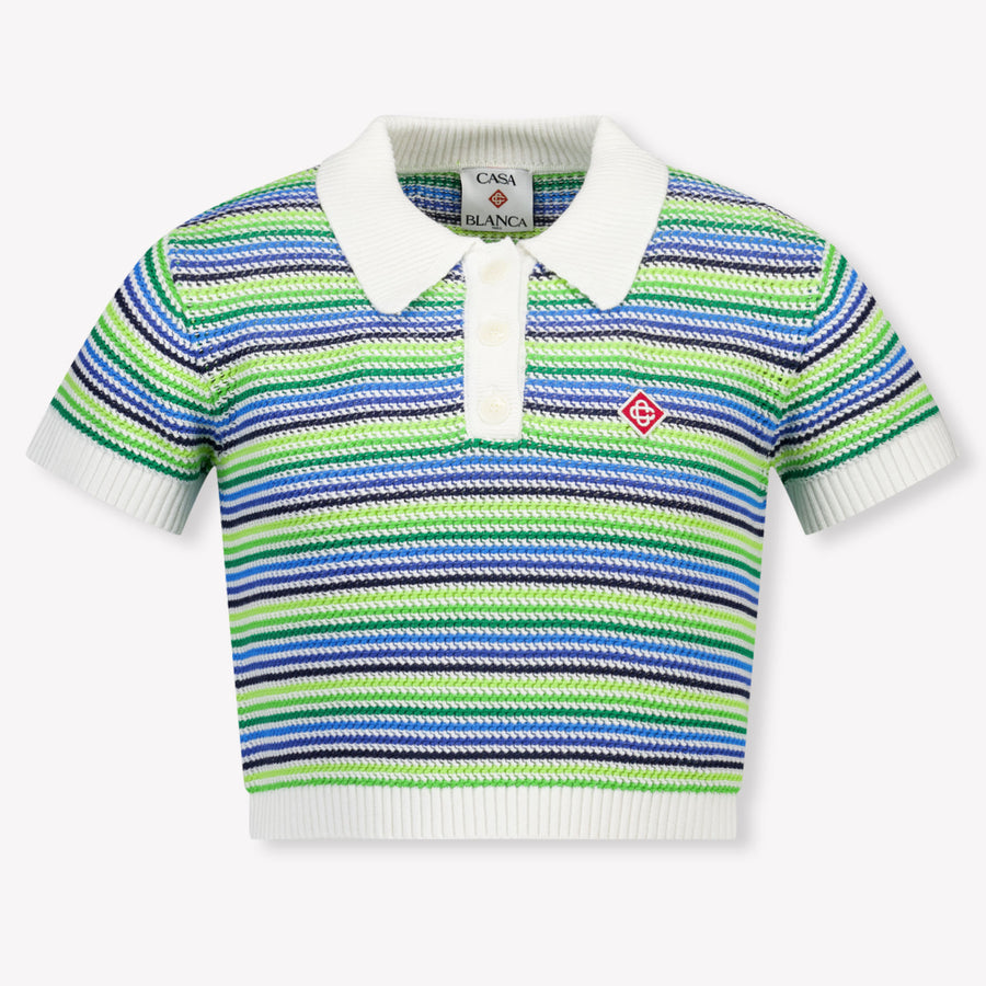 CASABLANCA Kinder Mädchen Polo In Grün