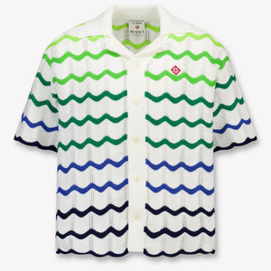 CASABLANCA Kinder Jungen Bluse rein Grün