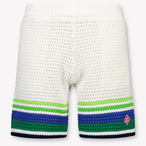 CASABLANCAEnfants Garçons Short dans Blanc