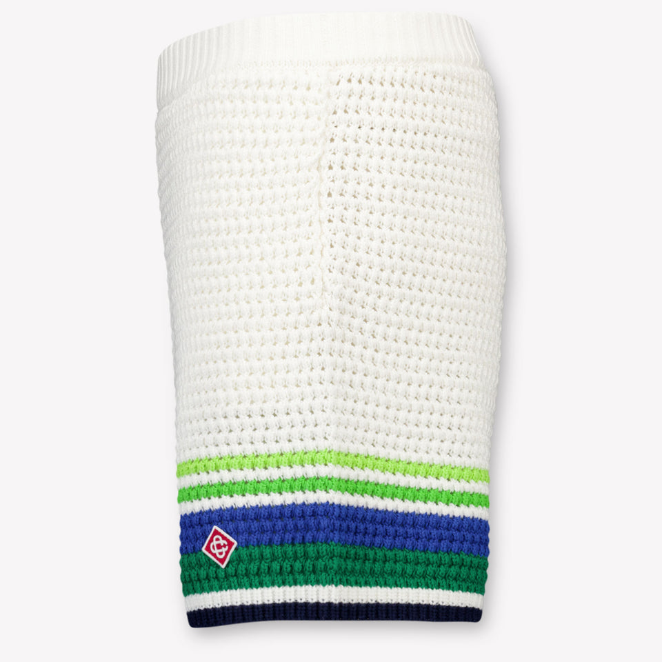 CASABLANCA Kids Boys Shorts In White