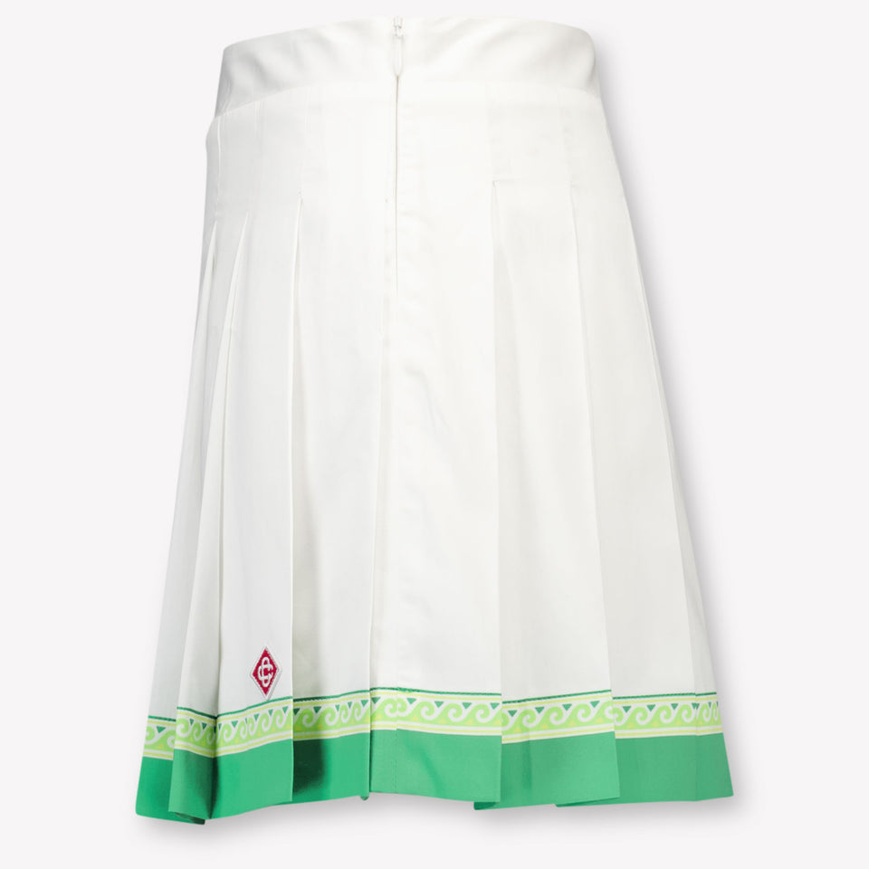 CASABLANCAEnfants Filles Jupe en Blanc