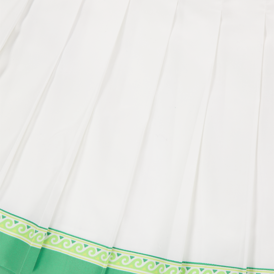 CASABLANCAEnfants Filles Jupe en Blanc