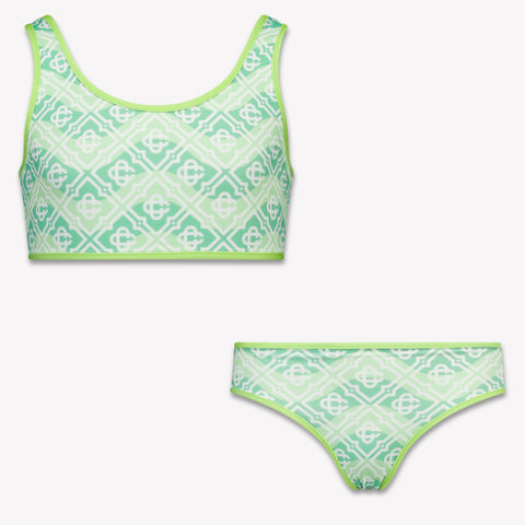 CASABLANCANiños Chicas Traje de baño en Verde