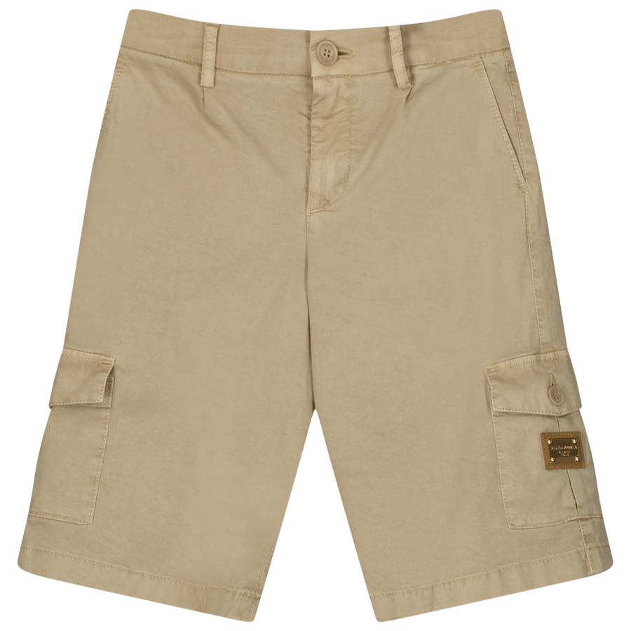 Dolce & Gabbana Kinder Jongens Shorts Beige