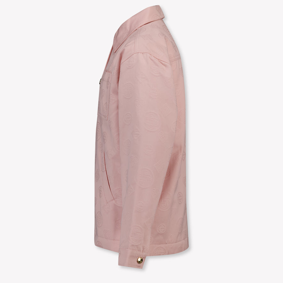 CASABLANCA Kinder Mädchen Jeansjacken in Hellrosa