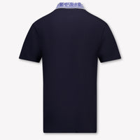 CASABLANCA Bambini Unisex Polo In Navy