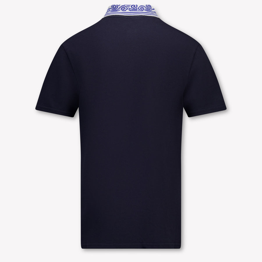 CASABLANCA Bambini Unisex Polo In Navy