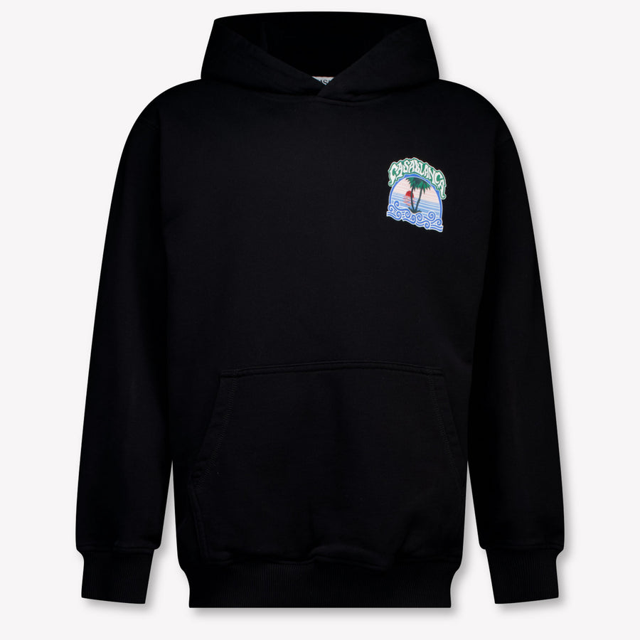CASABLANCA Kinder Jungen Pullover rein Schwarz