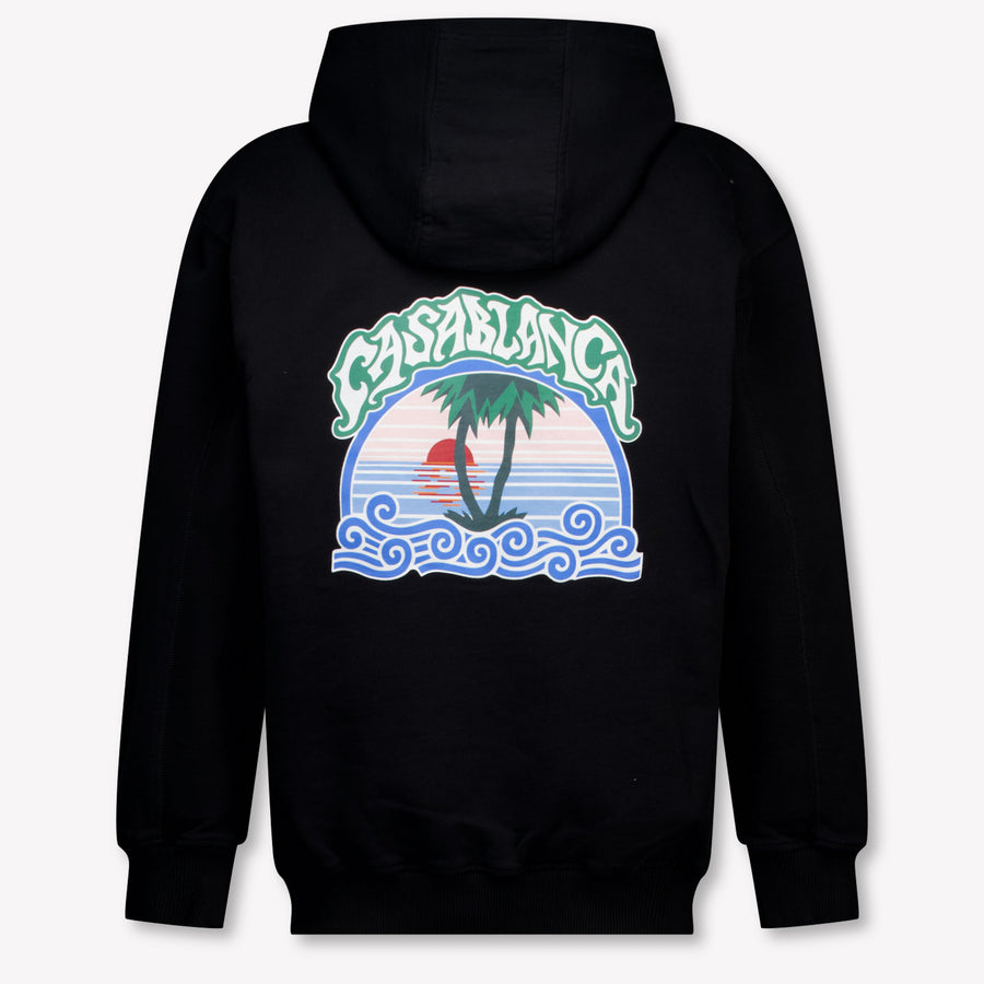CASABLANCA Kinder Jungen Pullover rein Schwarz