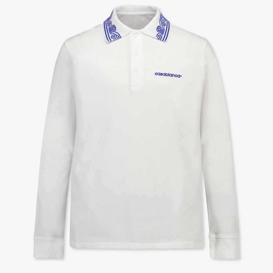 CASABLANCA Kinder Jungen Polo In Weiß