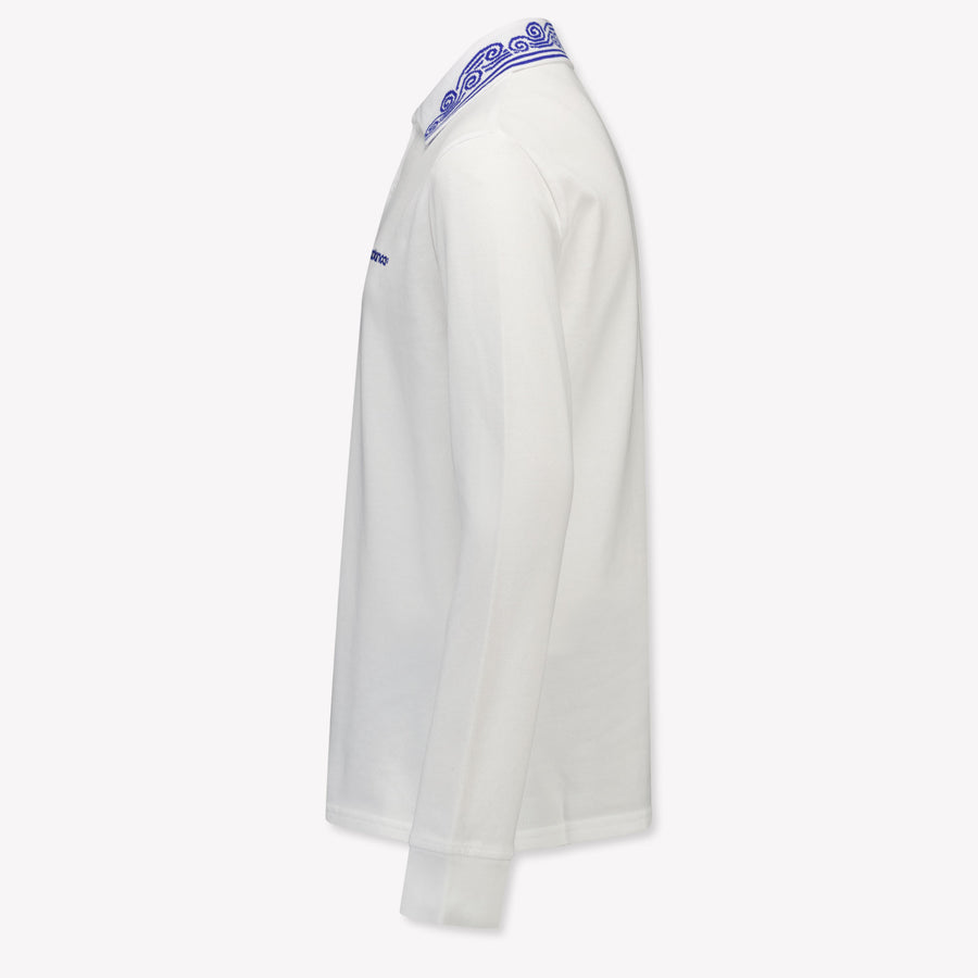 CASABLANCA Kinder Jungen Polo In Weiß