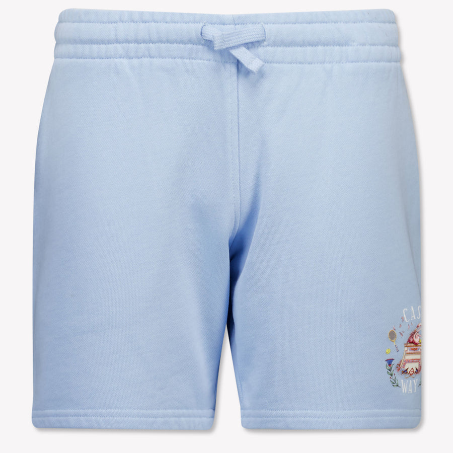 Casablanca Kinder Jongens Shorts In Licht Blauw