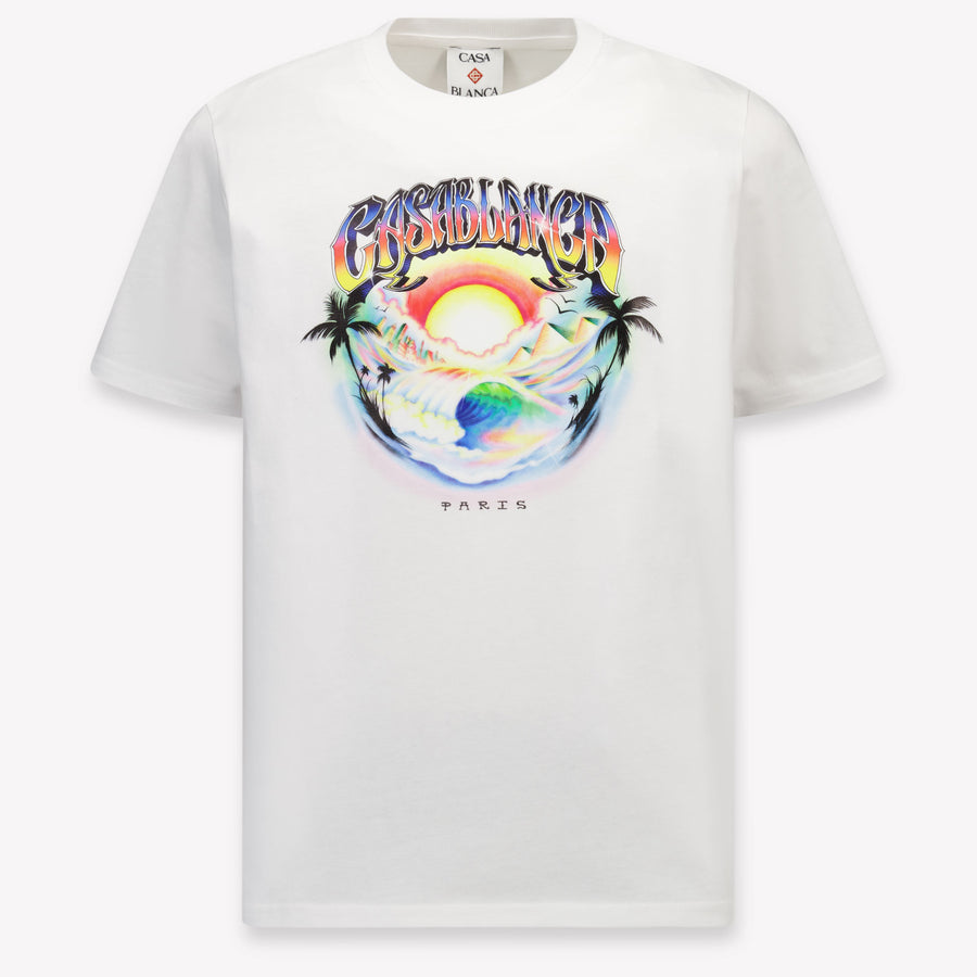 CASABLANCANiños Chicos Camiseta adentro Blanco