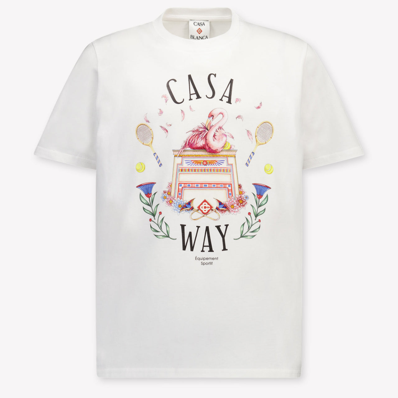 CASABLANCANiños Unisex Camiseta adentro Blanco