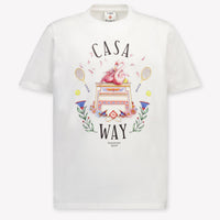 CASABLANCANiños Unisex Camiseta adentro Blanco