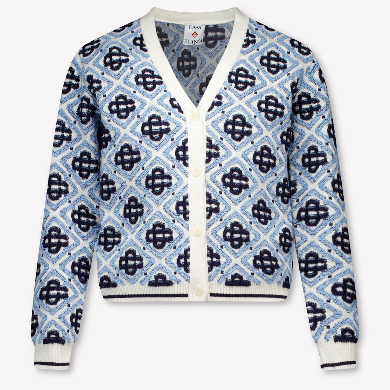 CASABLANCA Kinder Mädchen Strickjacke In Weiß