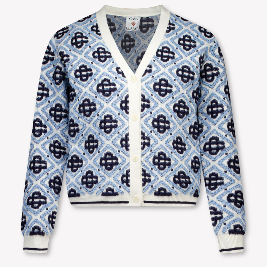 CASABLANCA Kinder Mädchen Strickjacke In Weiß