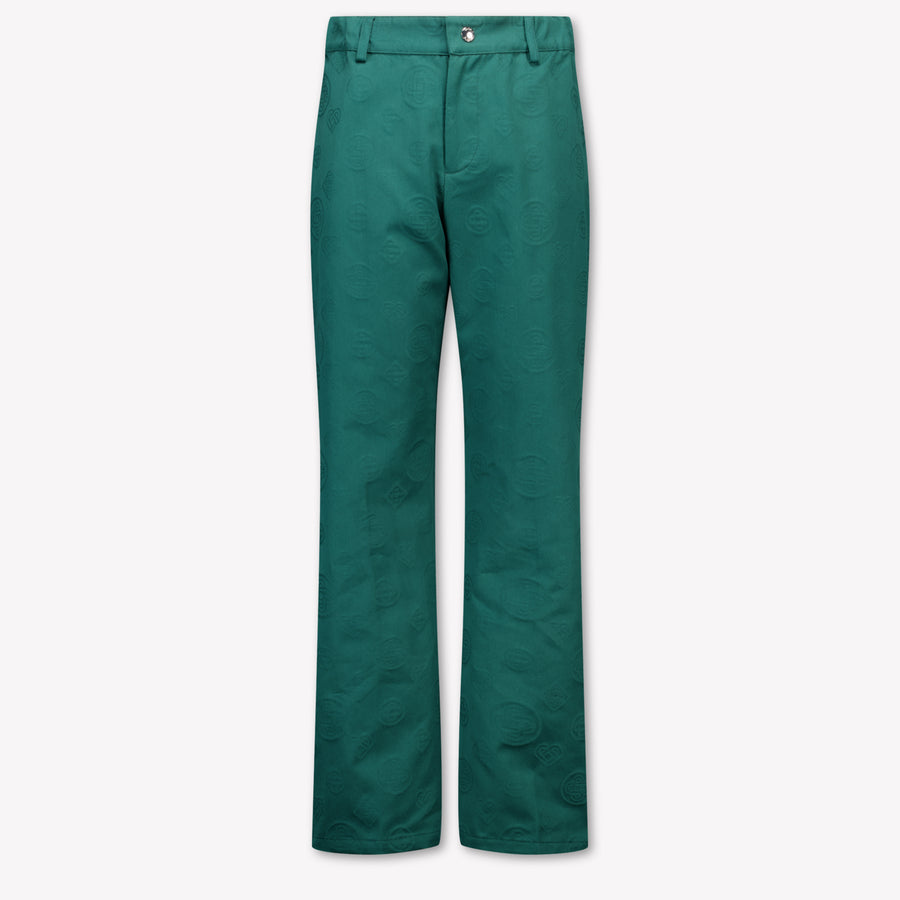 CASABLANCANiños Chicos pantalones en Verde Oscuro