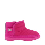 Ugg Boots pour garçons pour enfants fuchsia