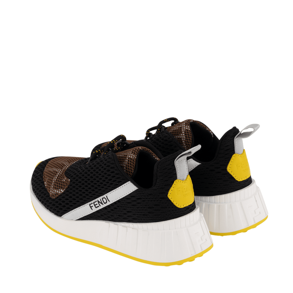 Fendi Kinder Unisex Sneakers Zwart