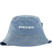 Jeans de chapéu de meninos de palm angels