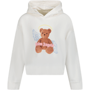 Palm Angels Children's Girls Sweater Off White