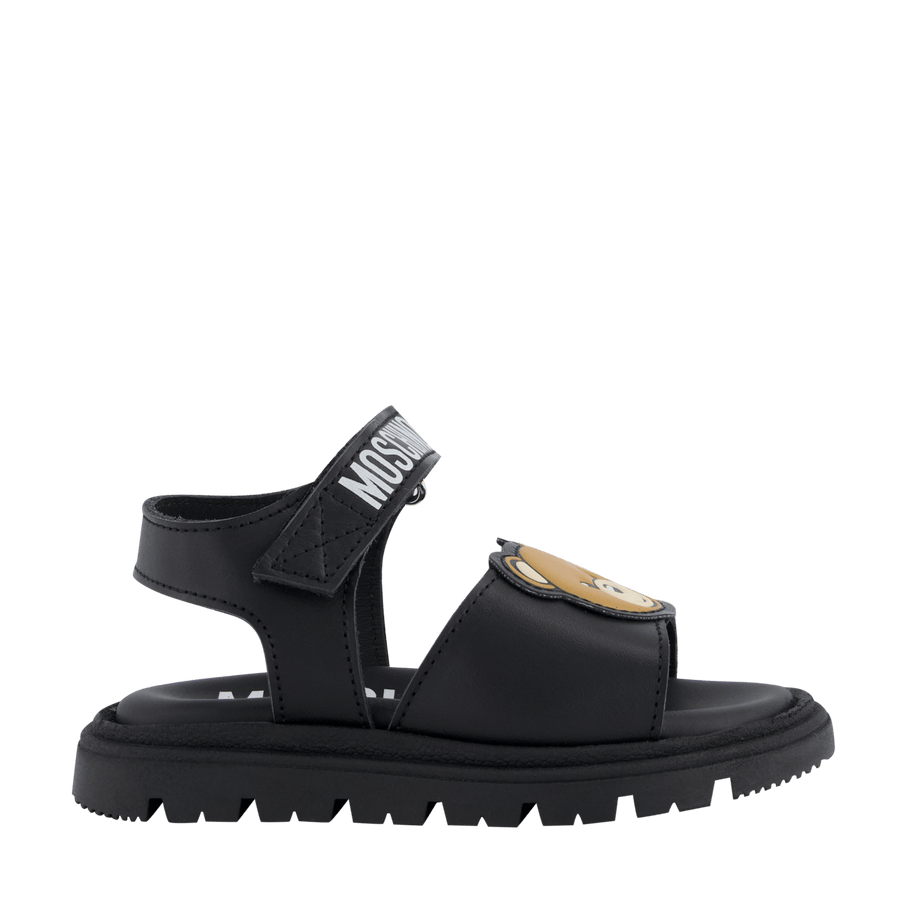 Moschino Boys Sandals Black