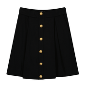 Balmain Children's Girls Skirt Black