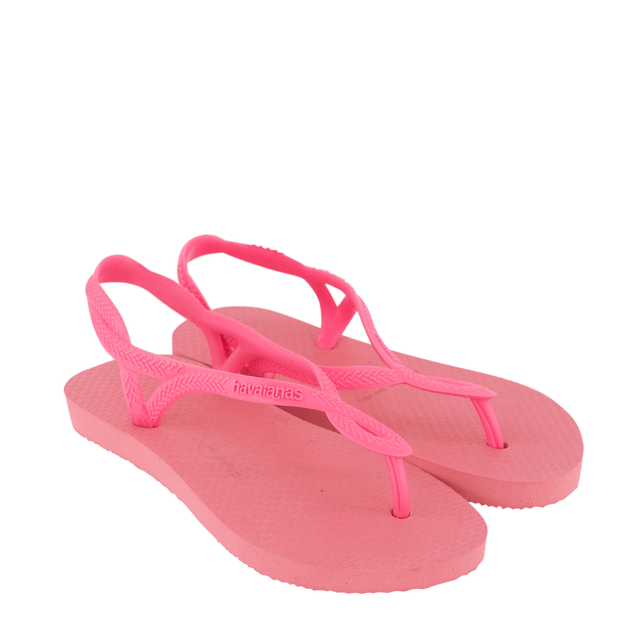 Havaianas Kinder Meisjes Slippers Fluor Roze 27