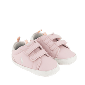 Ralph Lauren Baby Girls Sneakers jasnoróżowy