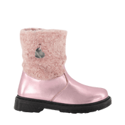 Dětské dívky Monennalisa Boots Light Pink