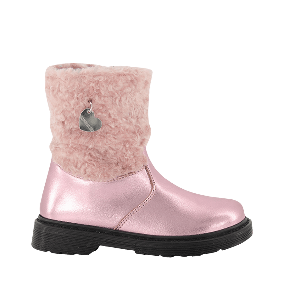 MonnaLisa Kinder Meisjes Laarzen Licht Roze
