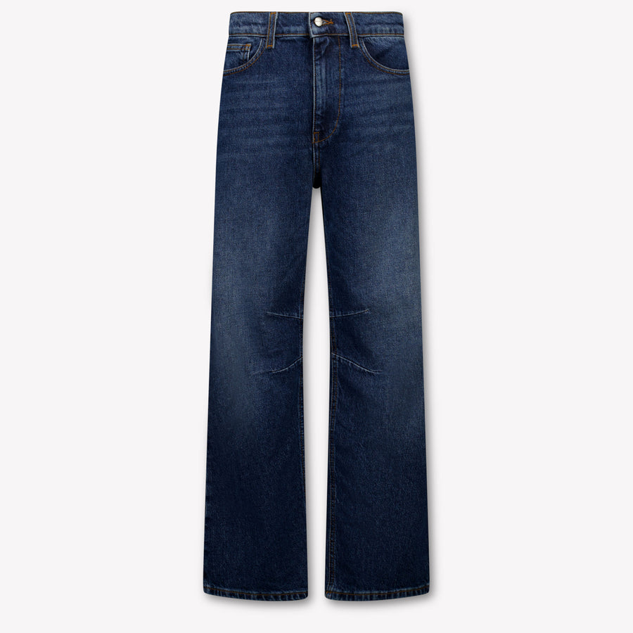 Palm Angels Unisex Kinder Jeans in Blau