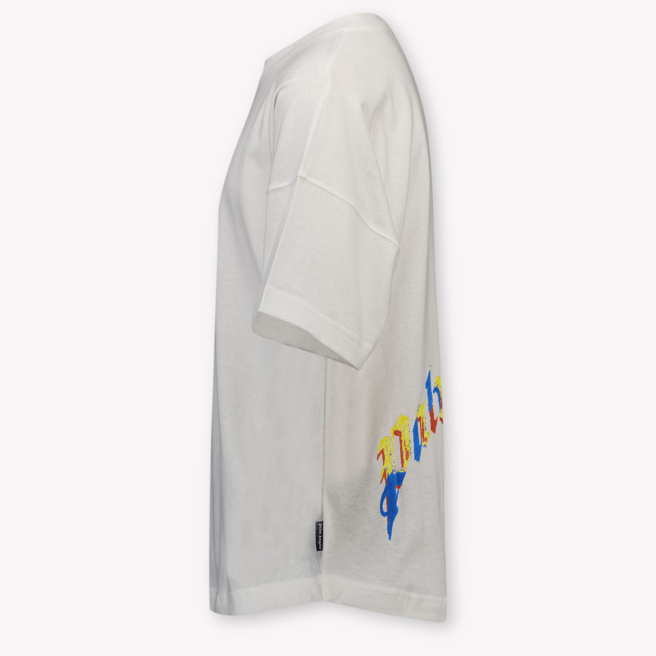 Palm Angels Kinder Unisex T-Shirt In Weiß