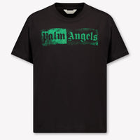 Palm Angels Unisex Kinder T-Shirt in Schwarz