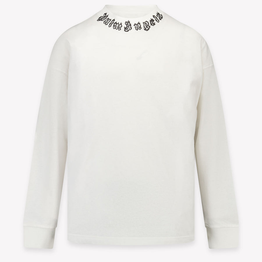 Palm Angels niños Unisex Camiseta adentro Blanco