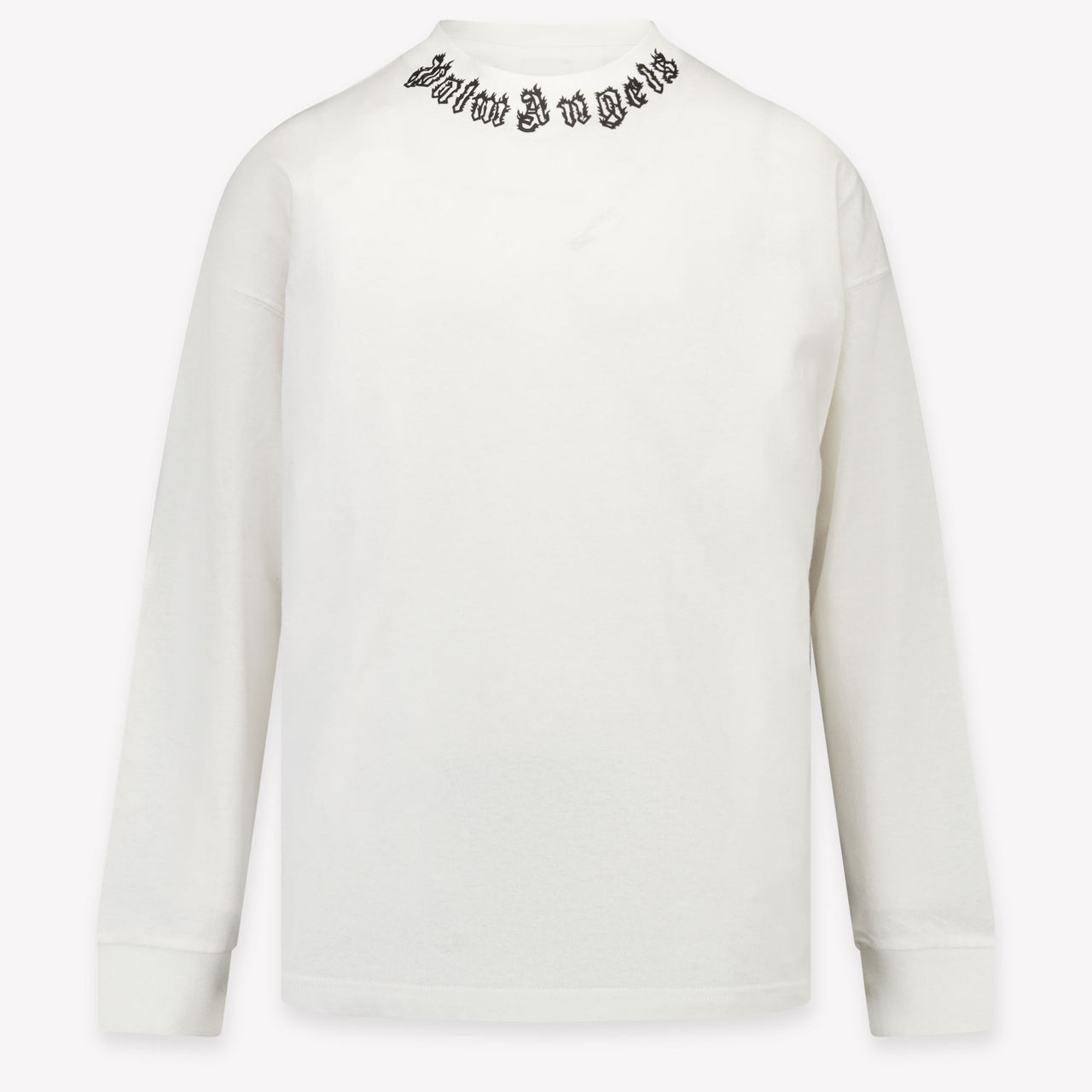 Palm Angels Kinder Unisex T-Shirt In Wit