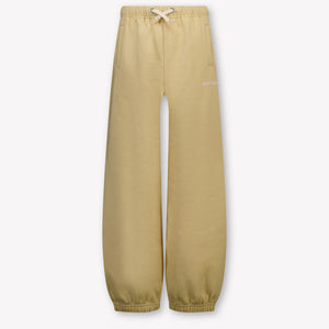Palm Angels Kinder Mädchen Hose rein Beige