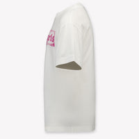 Palm Angels niños Chicas Camiseta adentro Blanco