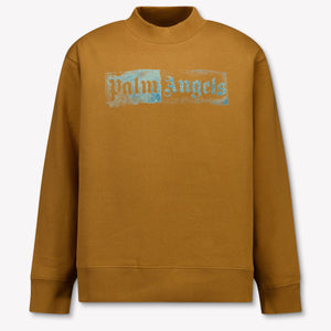 Palm Angels Enfants Unisexe Pull en Beige