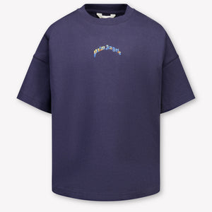 Palm Angels Bambini Unisex Maglietta dentro Navy