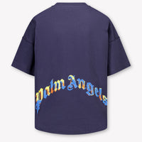 Palm Angels Bambini Unisex Maglietta dentro Navy