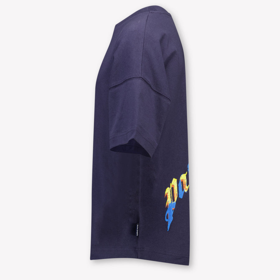 Palm Angels Bambini Unisex Maglietta dentro Navy