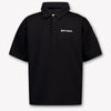 Palm Angels Kinder Jungen Polo In Schwarz