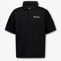 Palm Angels Bambini Ragazzi Polo In Nero