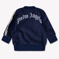 Palm Angels Bébé Garçons Cardigan en Navy