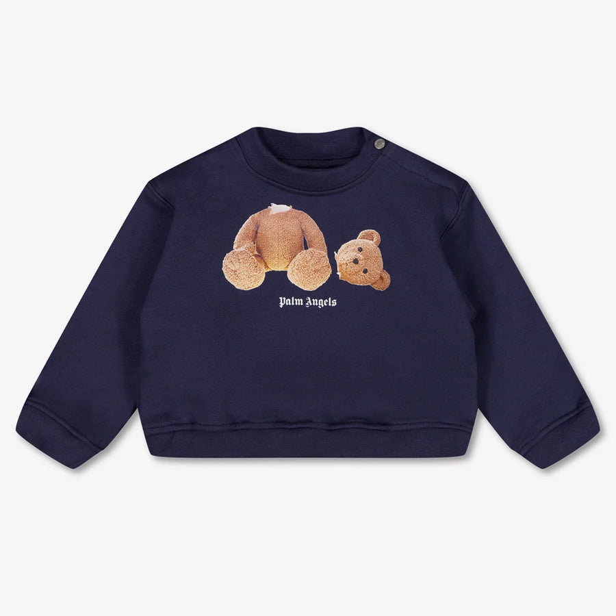 Palm Angels Baby Jongens Trui In Navy