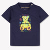 Palm Angels bebe Chicos Camiseta adentro Navy