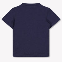 Palm Angels bebe Chicos Camiseta adentro Navy