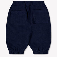 Palm Angels Baby Boys Pants In Navy